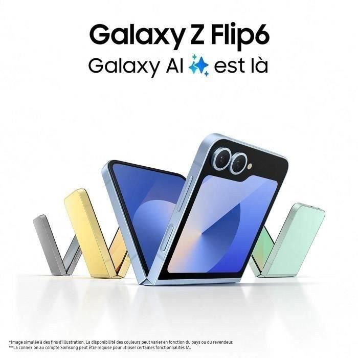 Smartphone Samsung Galaxy Z Flip6 12GB/ 512GB/ 6.7"/ 5G/ Azul 1