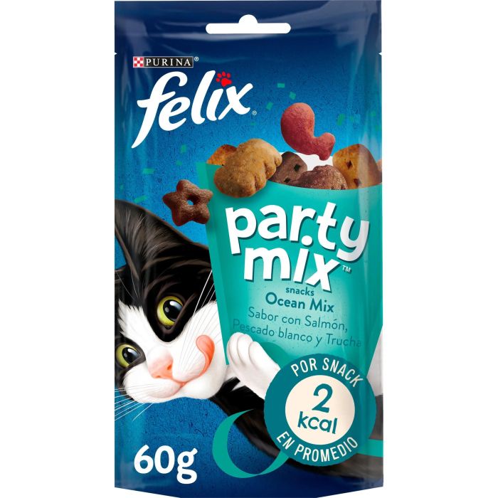 Purina Felix Feline Party Mix Ocean 8x60 gr Purina Felix Feline Party Mix Ocean 8x60 gr