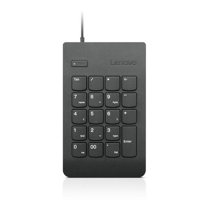 Lenovo Teclado Numérico USB Gen II, Con Cable, Negro, 5 V, 30 mA, 200 g