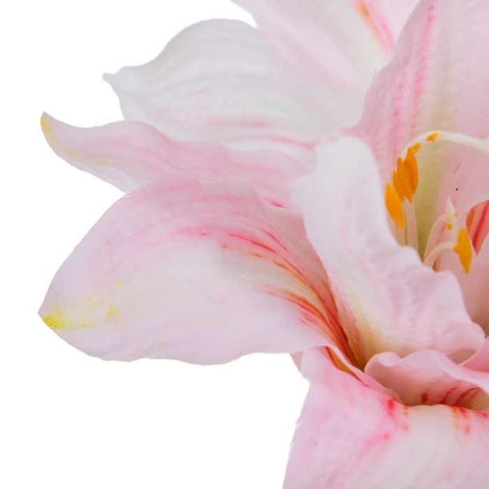 Flor Amarilis Rosa Artificial 23 X 20 X 73 cm