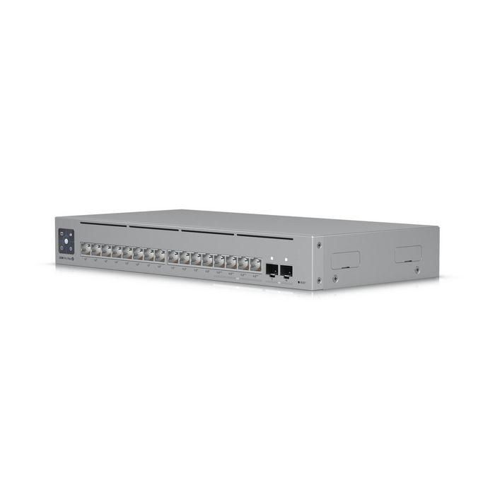 Ubiquiti L3 Switch Layer 3 Etherlighting™ 16 puertos 2.5GbE PoE++ 180W 2x SFP+ 84 Gbps AC/DC 3 Ubiquiti L3 Switch Layer 3 Etherlighting™ 16 puertos 2.5GbE PoE++ 180W 2x SFP+ 84 Gbps AC/DC 3