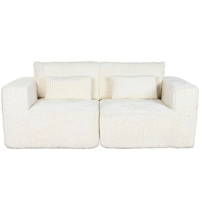 Sofá Home ESPRIT Crema Scandi 220 x 158 x 91 cm 6 Sofá Home ESPRIT Crema Scandi 220 x 158 x 91 cm 6