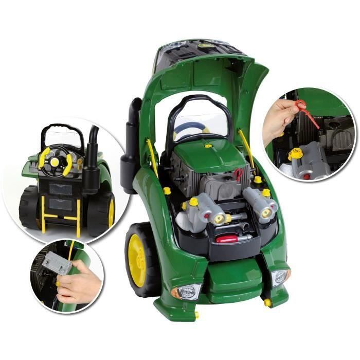Klein Bloque Motor Tractor John Deere Juguete Interactivo con Diversas Funciones de Juego y Accesorios para Niños +3 Años 1 Klein Bloque Motor Tractor John Deere Juguete Interactivo con Diversas Funciones de Juego y Accesorios para Niños +3 Años 1