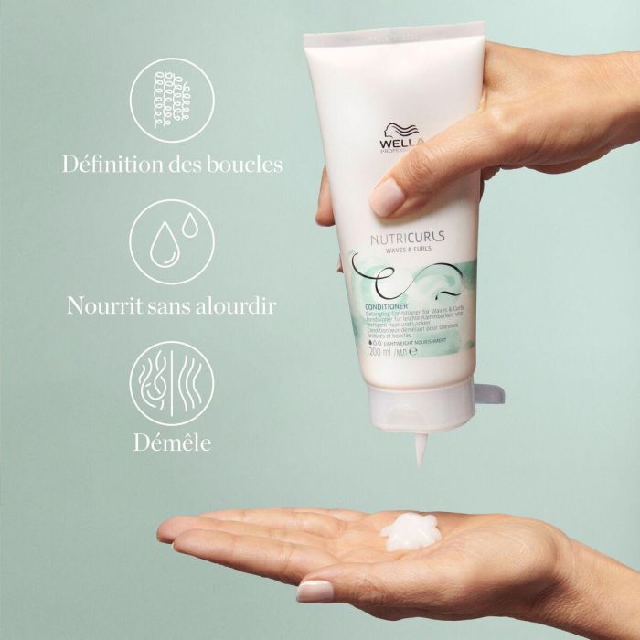 Acondicionador Wella NUTRICURLS 250 ml 3 Acondicionador Wella NUTRICURLS 250 ml 3