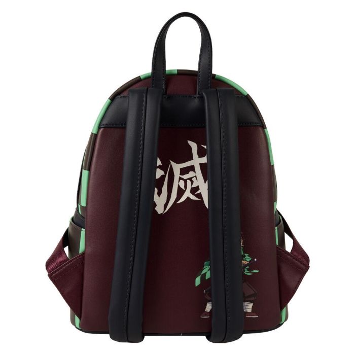Mochila Tanjiro Kamado Demon Slayer Kimetsu no Yaiba Loungefly 26cm 3