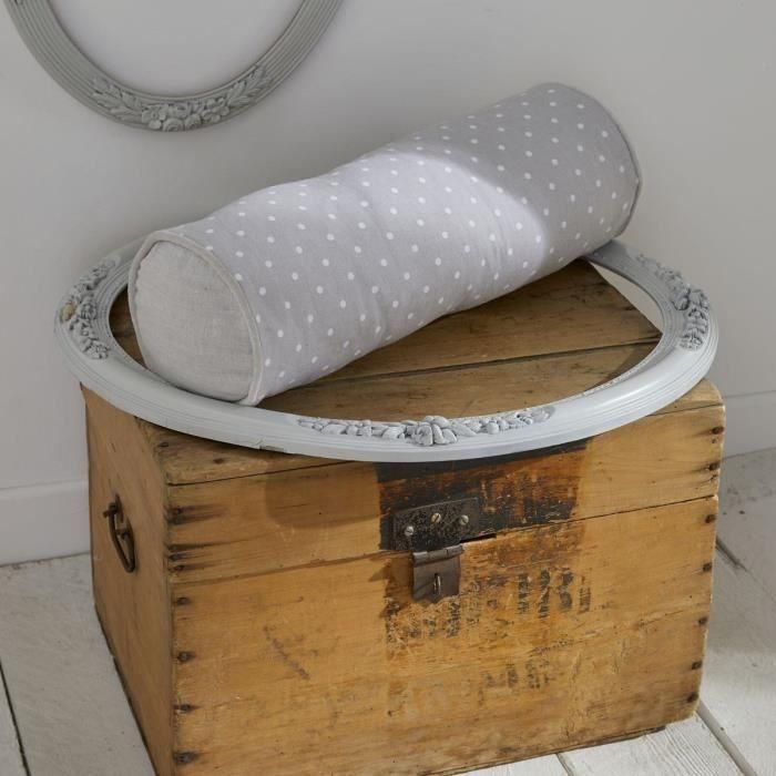 Today TOD1700240739060 Cojín Polochon CHARME Estampado Constance 45 x 15 cm