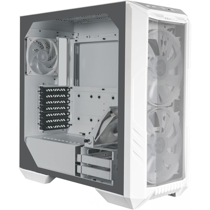 Cooler Master HAF 500 Caja PC Midi Tower Blanco ARGB Cristal Templado (H500-WGNN-S00) - Compatible E-ATX, 2x Ventiladores 200mm, RGB 2 Cooler Master HAF 500 Caja PC Midi Tower Blanco ARGB Cristal Templado (H500-WGNN-S00) - Compatible E-ATX, 2x Ventiladores 200mm, RGB 2