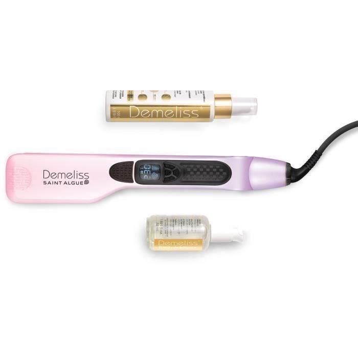 Saint Algue 3964 Demeliss TITANIUM Dreams Edition Set Plancha al vapor + Tratamiento Kera-Protein 100ml + Sérum 50ml Saint Algue 3964 Demeliss TITANIUM Dreams Edition Set Plancha al vapor + Tratamiento Kera-Protein 100ml + Sérum 50ml