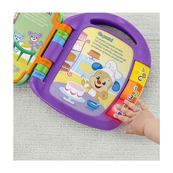 Mattel Libro Aprendizaje de Perrito con Luces y Sonidos para Bebés de 4 Meses a 3 Años 8 Mattel Libro Aprendizaje de Perrito con Luces y Sonidos para Bebés de 4 Meses a 3 Años 8