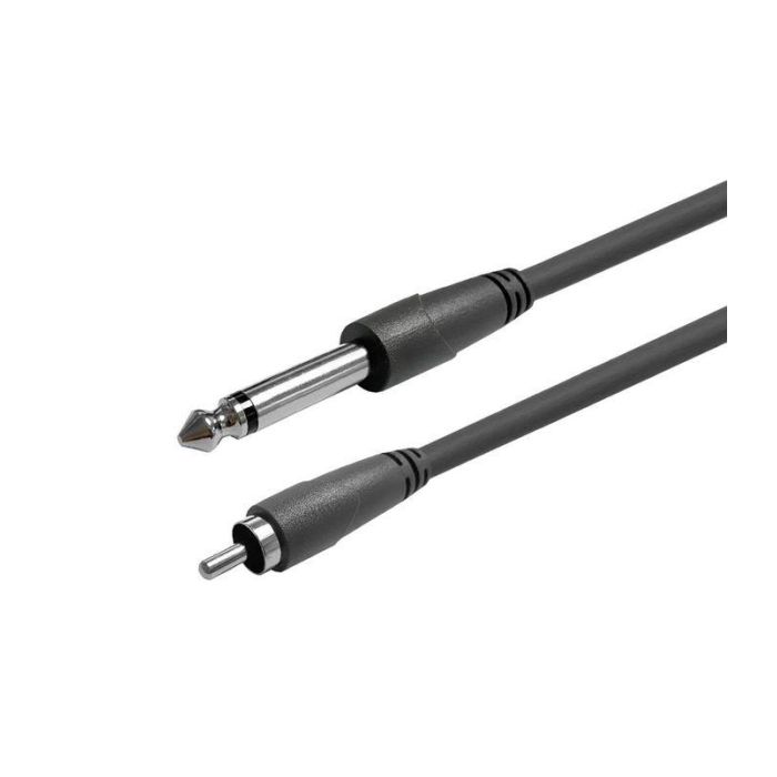 Vivolink Conector Audio Profesional Jack TS (Mono) a RCA - Cable de Escenario Alta Calidad para Sonido Cristalino sin Ruido