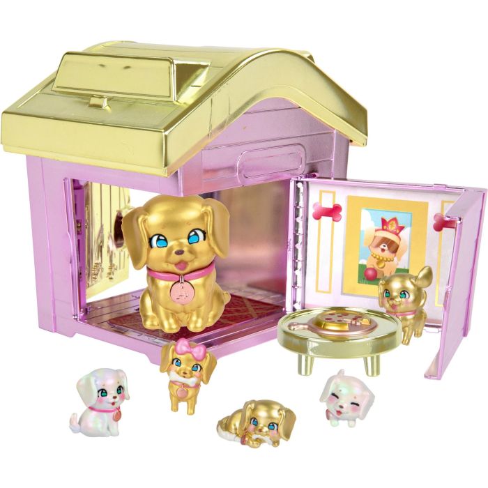 Moose La casa de mamá Little Live Pets Incluye Cachorros para Coleccionar 4