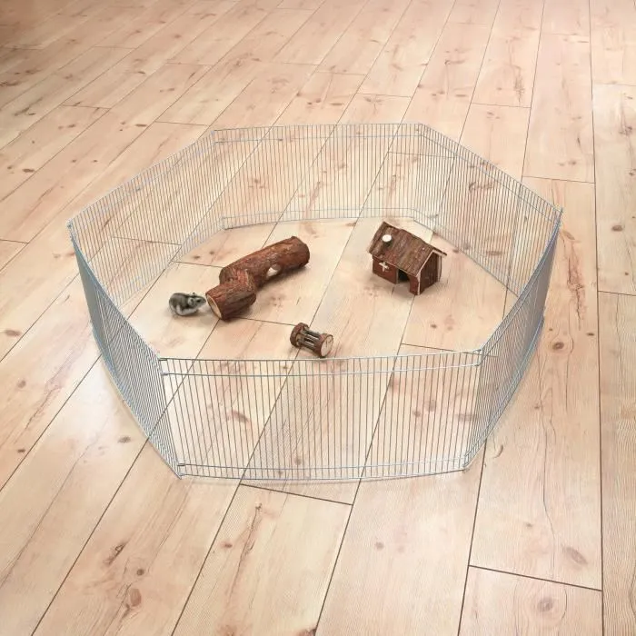 Trixie Caja de metal galvanizado para animales pequeños Ø90cm