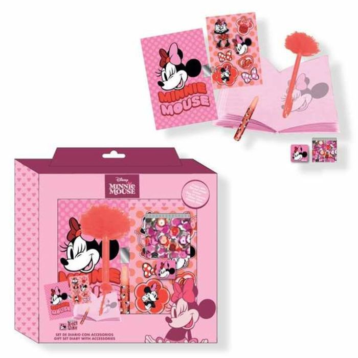 Cerdá Diario Set Minnie Infantil, con Diseño Multicolor, Edad Recomendada +3 años, Medidas 23.5 x 25.0 x 5.5 cm 5 Cerdá Diario Set Minnie Infantil, con Diseño Multicolor, Edad Recomendada +3 años, Medidas 23.5 x 25.0 x 5.5 cm 5