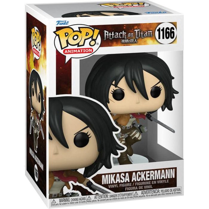 Figura POP Attack On Titan Mikasa Ackermann 2