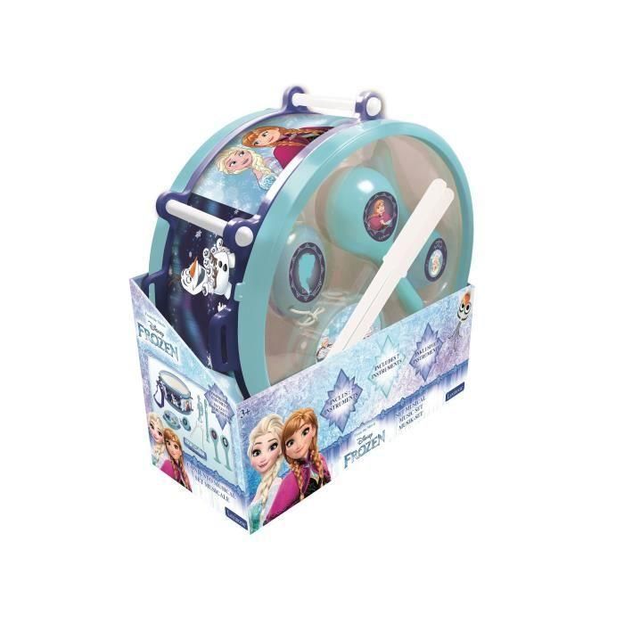 LEXIBOOK - QUEEN OF SNOWS - Lote de 7 instrumentos musicales para niños - Pandereta - Maracas - Castagnette - Armónica - Flauta 2 LEXIBOOK - QUEEN OF SNOWS - Lote de 7 instrumentos musicales para niños - Pandereta - Maracas - Castagnette - Armónica - Flauta 2