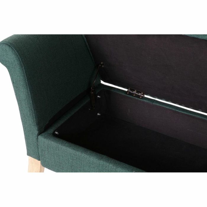 Banqueta DKD Home Decor 8424001795512 Natural Madera Poliéster Verde (130 x 44 x 69 cm) 1 Banqueta DKD Home Decor 8424001795512 Natural Madera Poliéster Verde (130 x 44 x 69 cm) 1