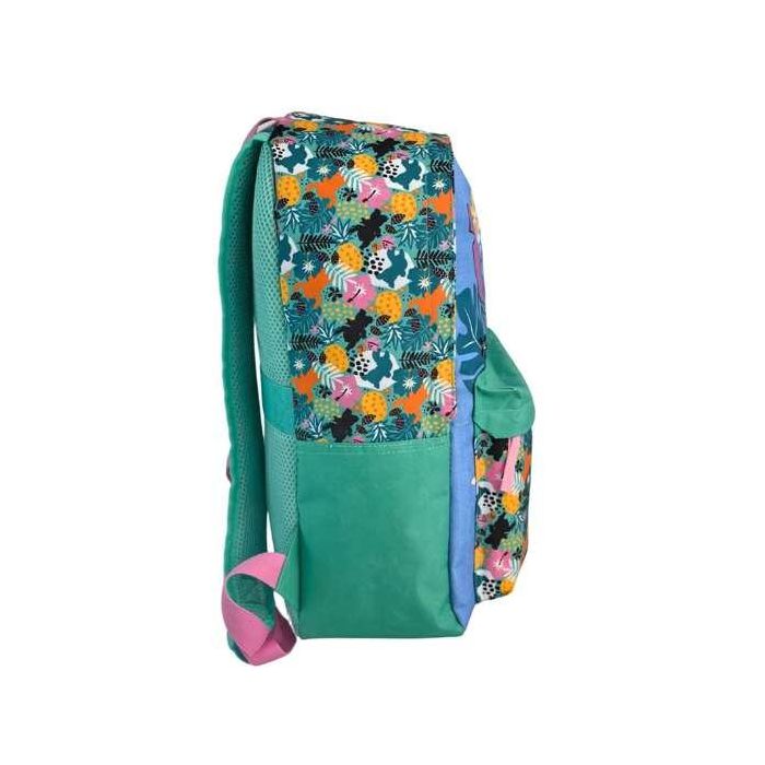 Stitch tropical mochila americano adaptable a carro, espaldera acolchada. con accesorio pom-pom.37 x 27 x 17 cm. 1 Stitch tropical mochila americano adaptable a carro, espaldera acolchada. con accesorio pom-pom.37 x 27 x 17 cm. 1