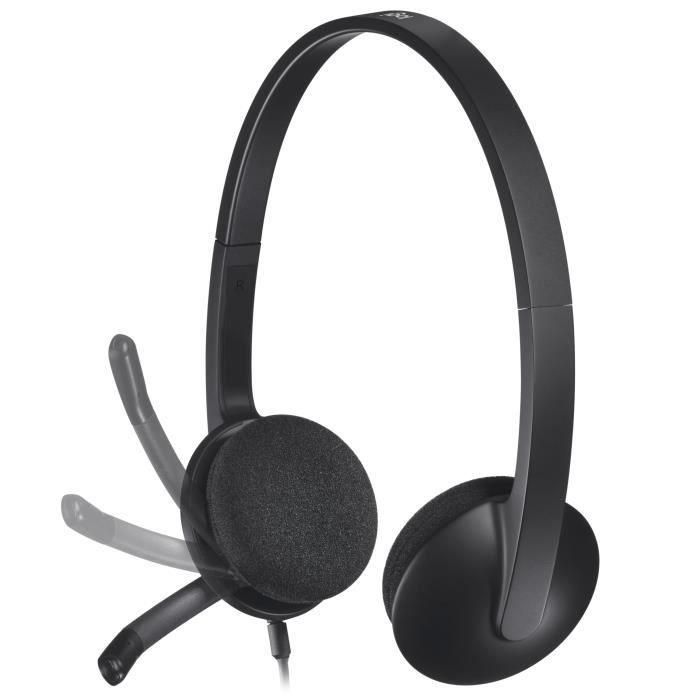Logitech 981-000475 auricular y casco Auriculares Alámbrico Diadema Oficina/Centro de llamadas USB tipo A Negro 2 Logitech 981-000475 auricular y casco Auriculares Alámbrico Diadema Oficina/Centro de llamadas USB tipo A Negro 2