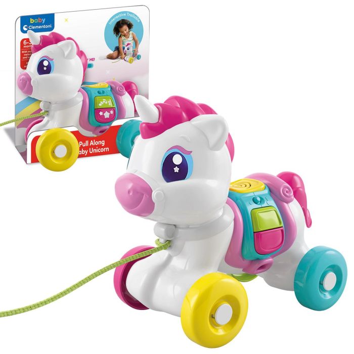 Arrastre Baby Unicornio 17813 Baby Clementoni