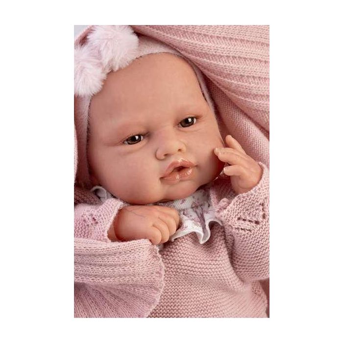 Muñeca baby love reborn conjunto de punto 50 cm 2