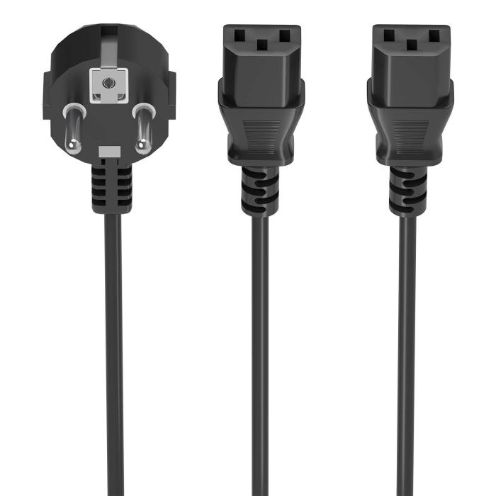 AISENS - CABLE ALIMENTACION CPU, CEE7/M-2xC13/H, NEGRO, 3.0M AISENS - CABLE ALIMENTACION CPU, CEE7/M-2xC13/H, NEGRO, 3.0M