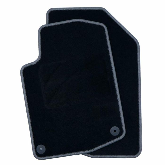 Set de Alfombrillas para Coche OCC Motorsport OCCPG0008GD Negro Gris oscuro Peugeot 208 Terciopelo 5 Piezas 8