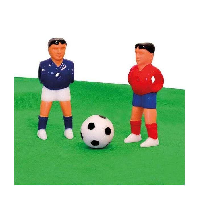 Ociotrends Set 22 Jugadores Piernas Abiertas España-Italia - Figuras Fútbol Material ABS para Montar, Edad 8+ Años 1