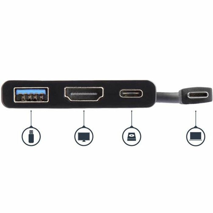 Dockstation Startech CDP2HDUACP Negro 1 Dockstation Startech CDP2HDUACP Negro 1