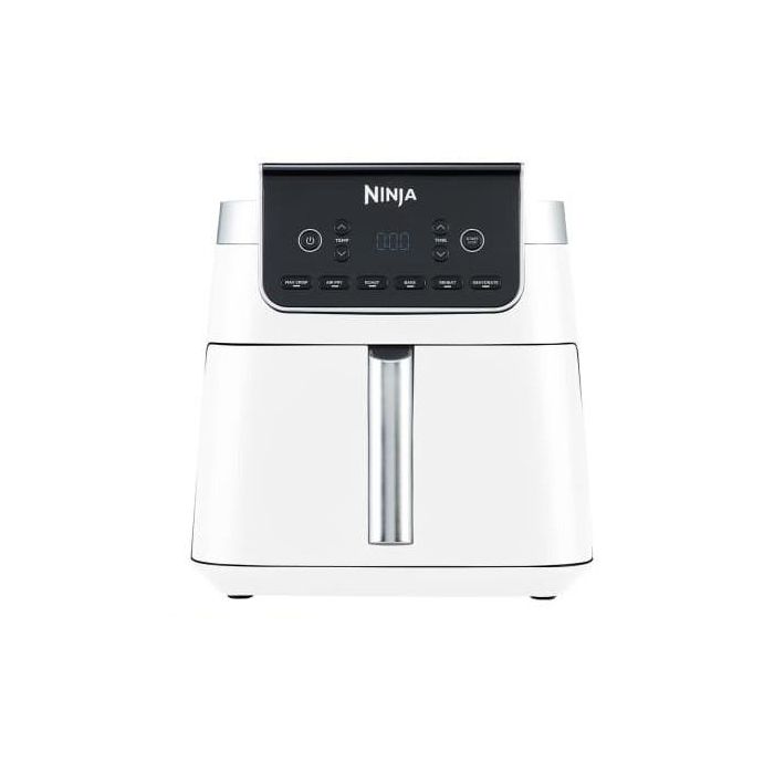 Ninja AF180EUWH Freidora de Aire Caliente MAX PRO 6,2L, 2000W, Hornea, Asa, Deshidrata, de 40°C a 240°C, Blanco