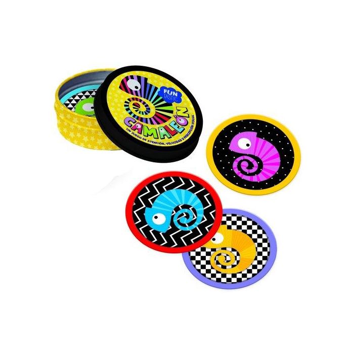 Juego Imagiland Cartas Redondas Funtastic Camaleon