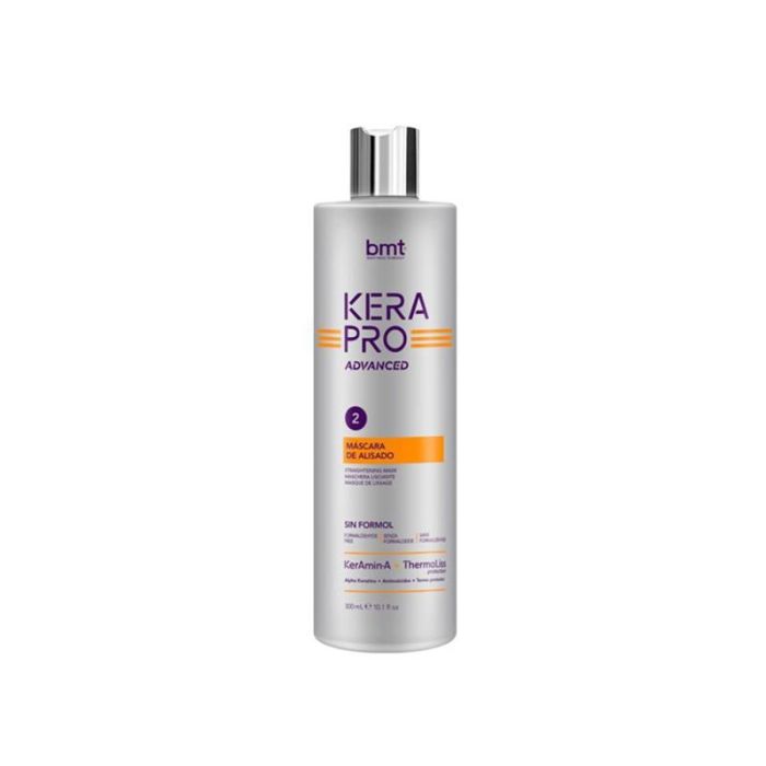 Kativa BMT Kerapro Advanced Máscara de Alisado sin Formol 300ml - Liso hasta 90 Días con ThermoLiss Protection