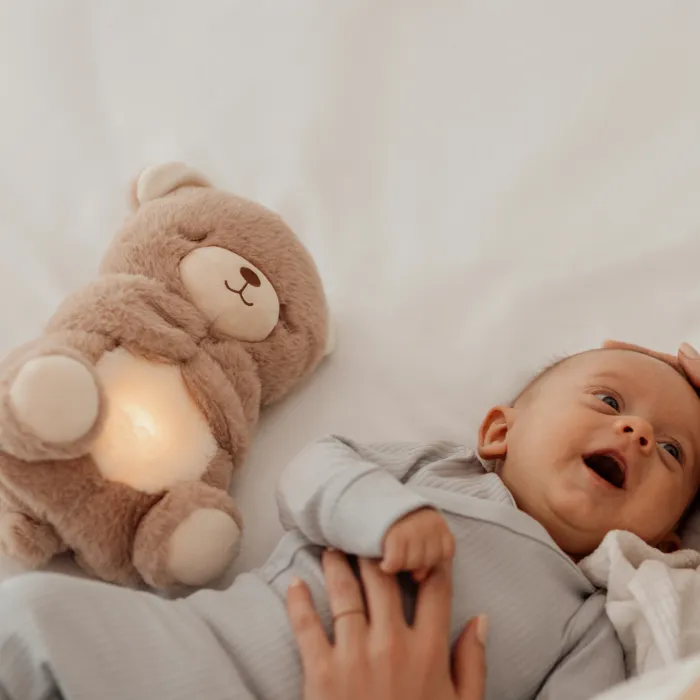 Nuby Oso Peluche Relajante Beige - NUB0370797802126