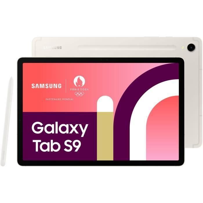 Tablet Táctil - SAMSUNG - Galaxy Tab S9 - 11 - RAM 8GB - 128 GB - Crema - S Pen incluido