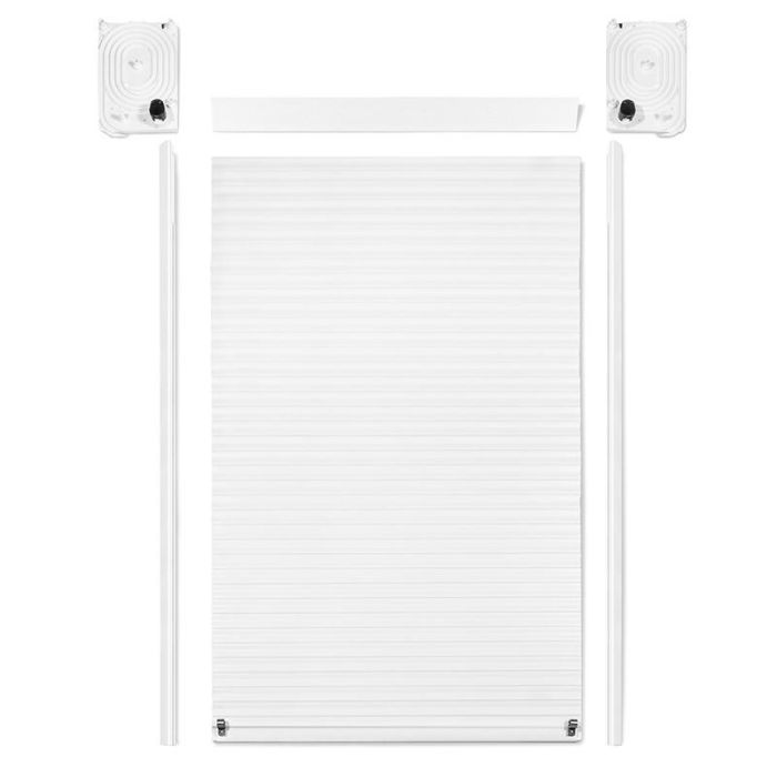 Kit Persiana Pvc Básica 1500-600/900 Sp19 Acabados Gris, Blanco, Negro Acabado Rulox Blanco Ancho Rulox 900 Duver Kit Persiana Pvc Básica 1500-600/900 Sp19 Acabados Gris, Blanco, Negro Acabado Rulox Blanco Ancho Rulox 900 Duver