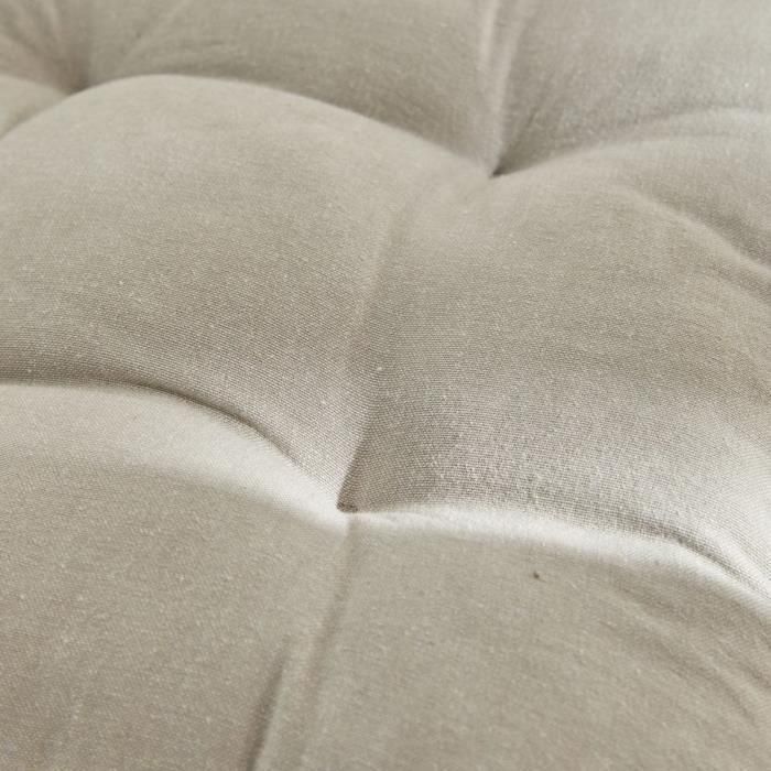 Asiento acolchado - HOY - CHARME - Chambray x Petite Broderie Berenice - 40 x 40 cm 4 Asiento acolchado - HOY - CHARME - Chambray x Petite Broderie Berenice - 40 x 40 cm 4