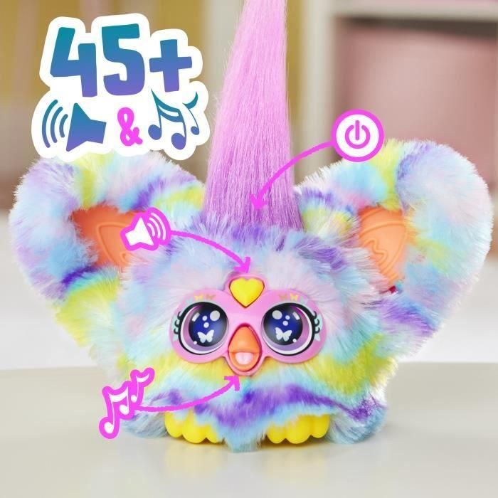Furby Furblets Swee-Dee, mini peluche electrónico para niñas y niños, más de 45 sonidos, a partir de 6 años, serie 4, Hasbro 2 Furby Furblets Swee-Dee, mini peluche electrónico para niñas y niños, más de 45 sonidos, a partir de 6 años, serie 4, Hasbro 2