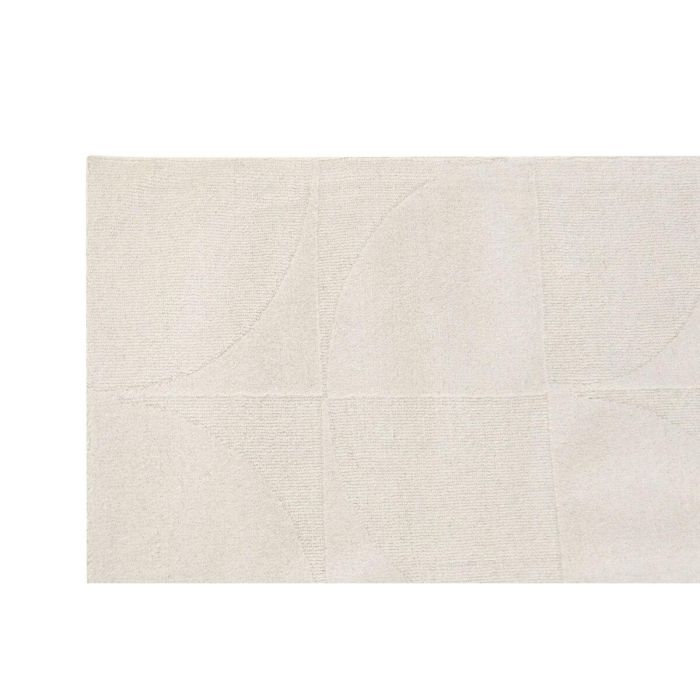 DKD Home Decor Carpets 2c25 Alfombra Boho Crudo Lana 230 x 160 cm Hecho a mano 4