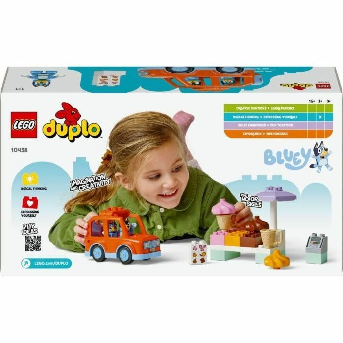 Juego de Construcción Lego Duplo 10458 Ice Cream Trip with Bluey 22 Piezas 7