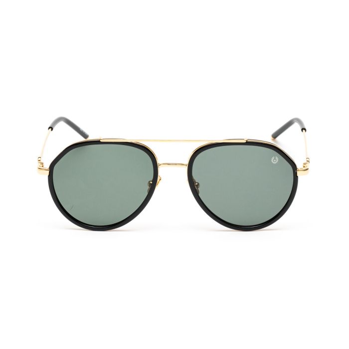 Gafas de Sol Hombre Belstaff ROADMASTER-II-NEGRO Dorado Ø 55 mm 1