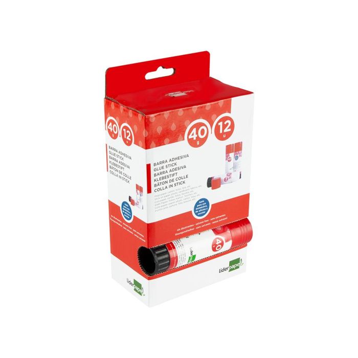 Pegamento Liderpapel En Barra 40 gr Unidad 12 unidades 2