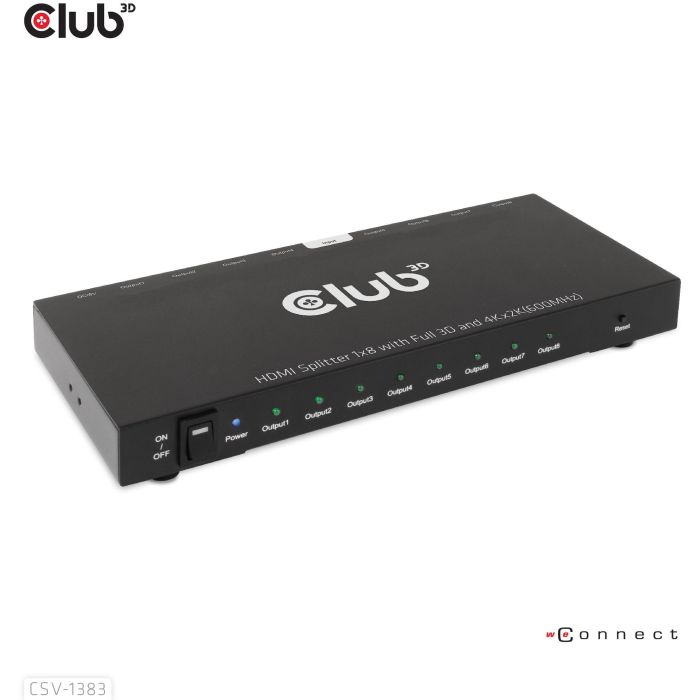 Club3D Splitter HDMI 1 Entrada a 8 Salidas 4K 60Hz UHD 1 Club3D Splitter HDMI 1 Entrada a 8 Salidas 4K 60Hz UHD 1