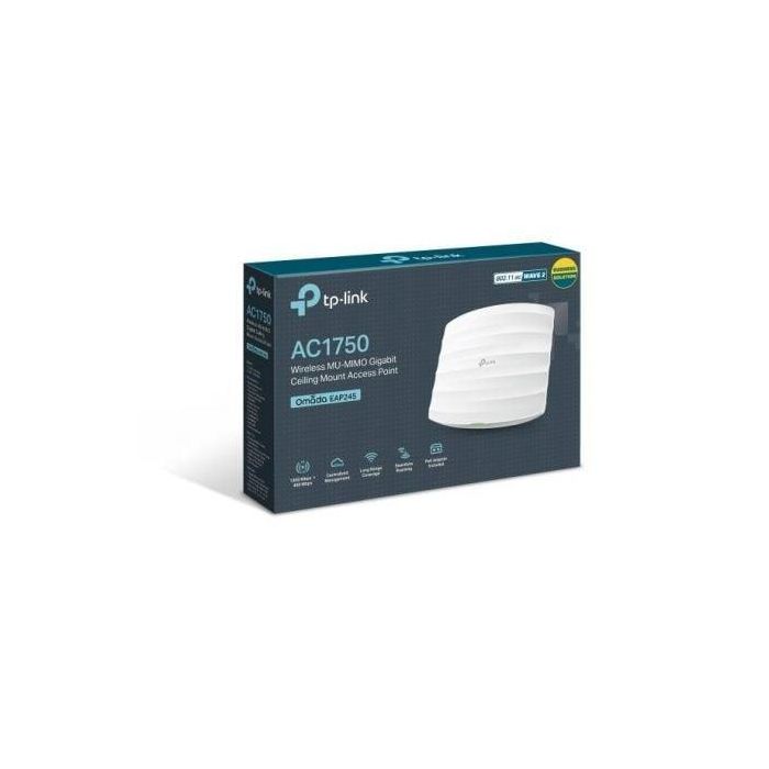 Omada 802.3af/at PoE or, Gigabit Ethernet (RJ-45) Ports, 2.4GHz: 3 x 4dBi 3