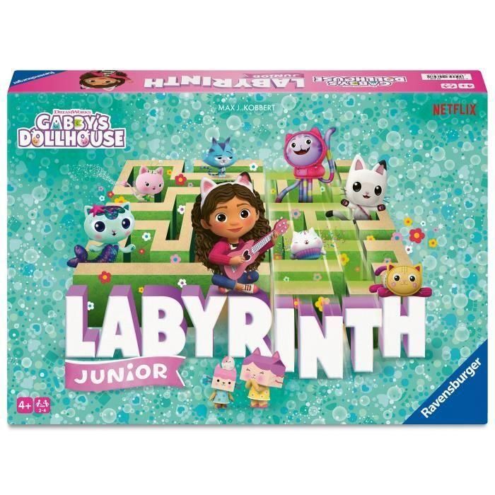 Ravensburger RAV1739462025283 Labyrinth Juego de Mesa Infantil - La Casa de Muñecas de Gabby