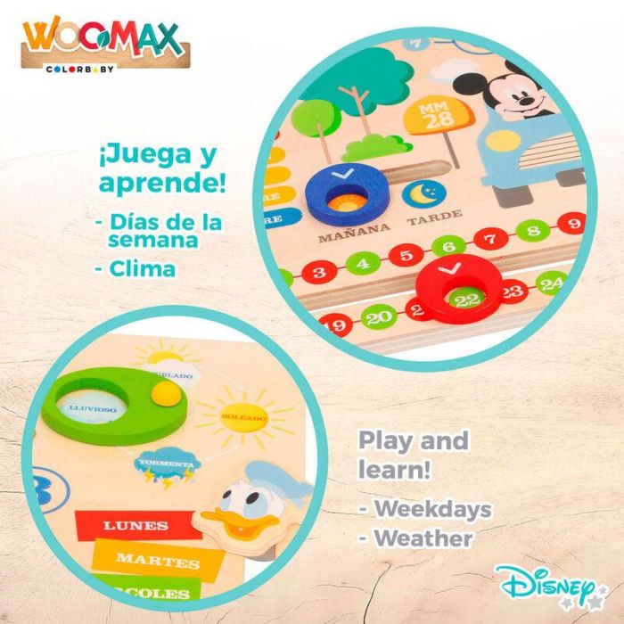 Juego Educativo Calendario Disney 3 Juego Educativo Calendario Disney 3