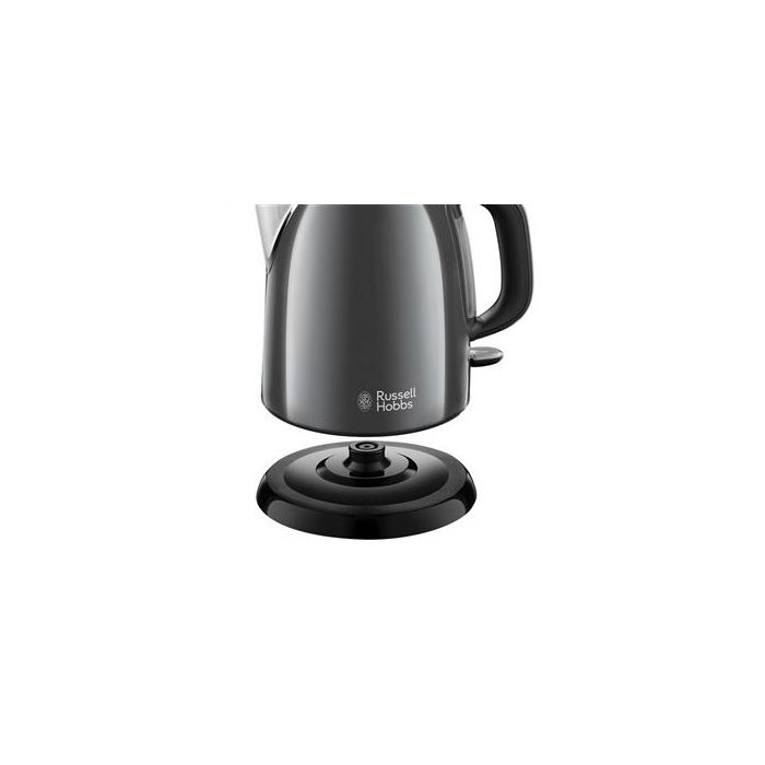 Russell Hobbs 24993-70 Hervidor Mini Colours Plus+ Gris 1 Litro Bajo Consumo 6 Russell Hobbs 24993-70 Hervidor Mini Colours Plus+ Gris 1 Litro Bajo Consumo 6