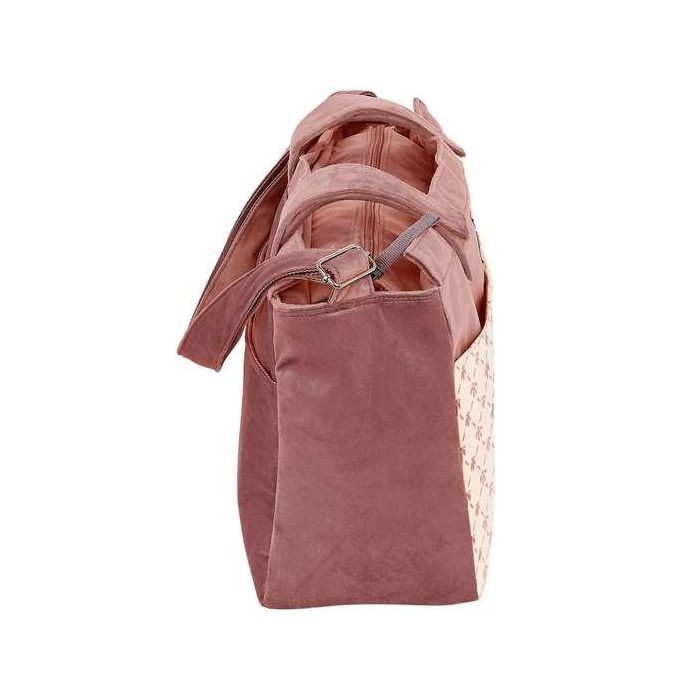 Bolso Cambiador de Pañales Safta Marsala Rosa (46 x 26 x 15 cm) 2
