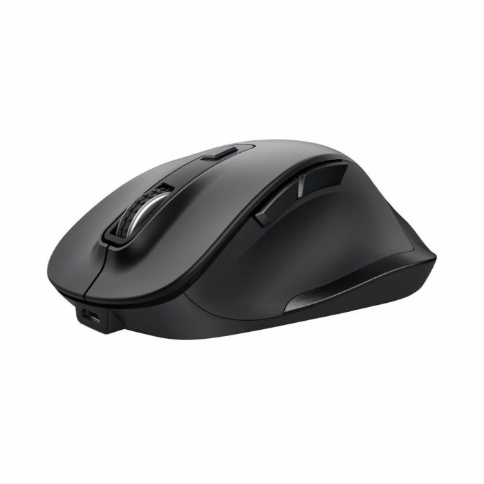 Trust 24727 Ratón Inalámbrico Ergonómico Fyda Eco con Batería Recargable, 2400 DPI, 85% Materiales Reciclados y 6 Botones Óptico 4 Trust 24727 Ratón Inalámbrico Ergonómico Fyda Eco con Batería Recargable, 2400 DPI, 85% Materiales Reciclados y 6 Botones Óptico 4