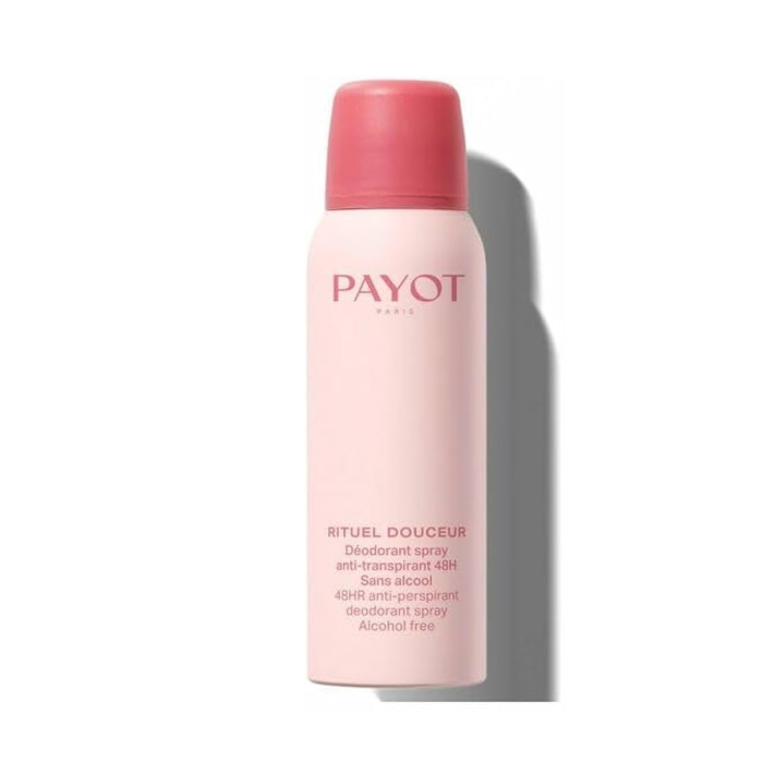 Payot Rituel Douceur Desodorante Spray Antitranspirante 48H Sin Alcohol 125 mL