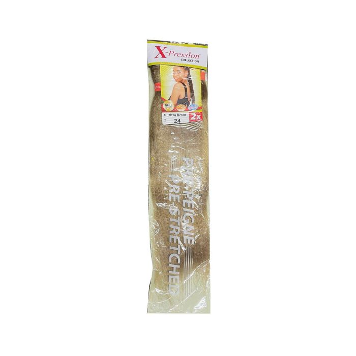 X-Pression Pre-Peigne 24 (1X2) - Cabello sintético X-Pression Pre-Peigne 24 (1X2) - Cabello sintético