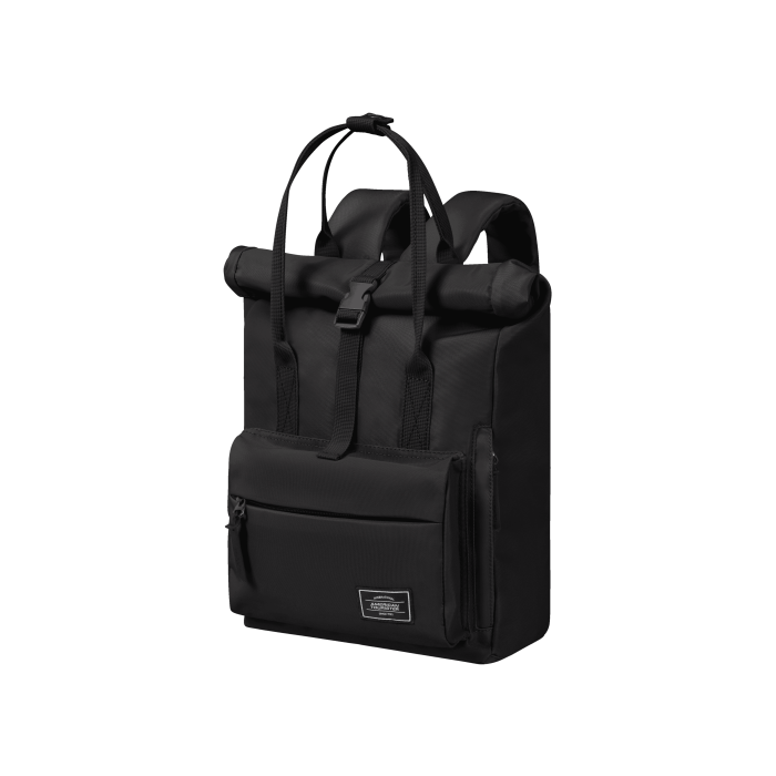 American Tourister Mochila Urban Grove 17L Negro SA143779 NE - Poliéster RPET con 15 botellas PET recicladas 1